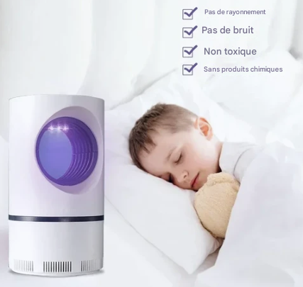NoBzzz™ -
Lampe Anti-Moustique UV – Sans produits chimiques, Silencieuse & Sûre