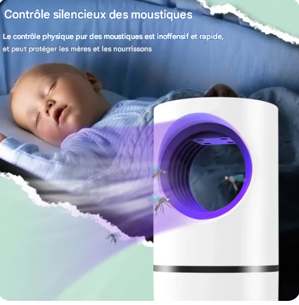 NoBzzz™ -
Lampe Anti-Moustique UV – Sans produits chimiques, Silencieuse & Sûre