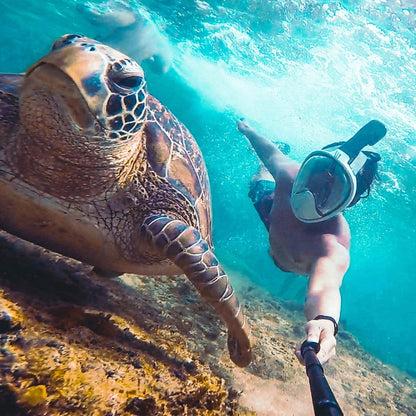 OceanSight™- Masque snorkeling 180° adaptable GoPro – Anti-buée