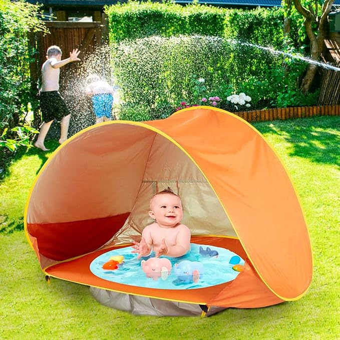 SunBébé™ - Baby beach tent with pool