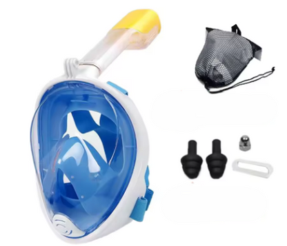 OceanSight™- Masque snorkeling 180° adaptable GoPro – Anti-buée