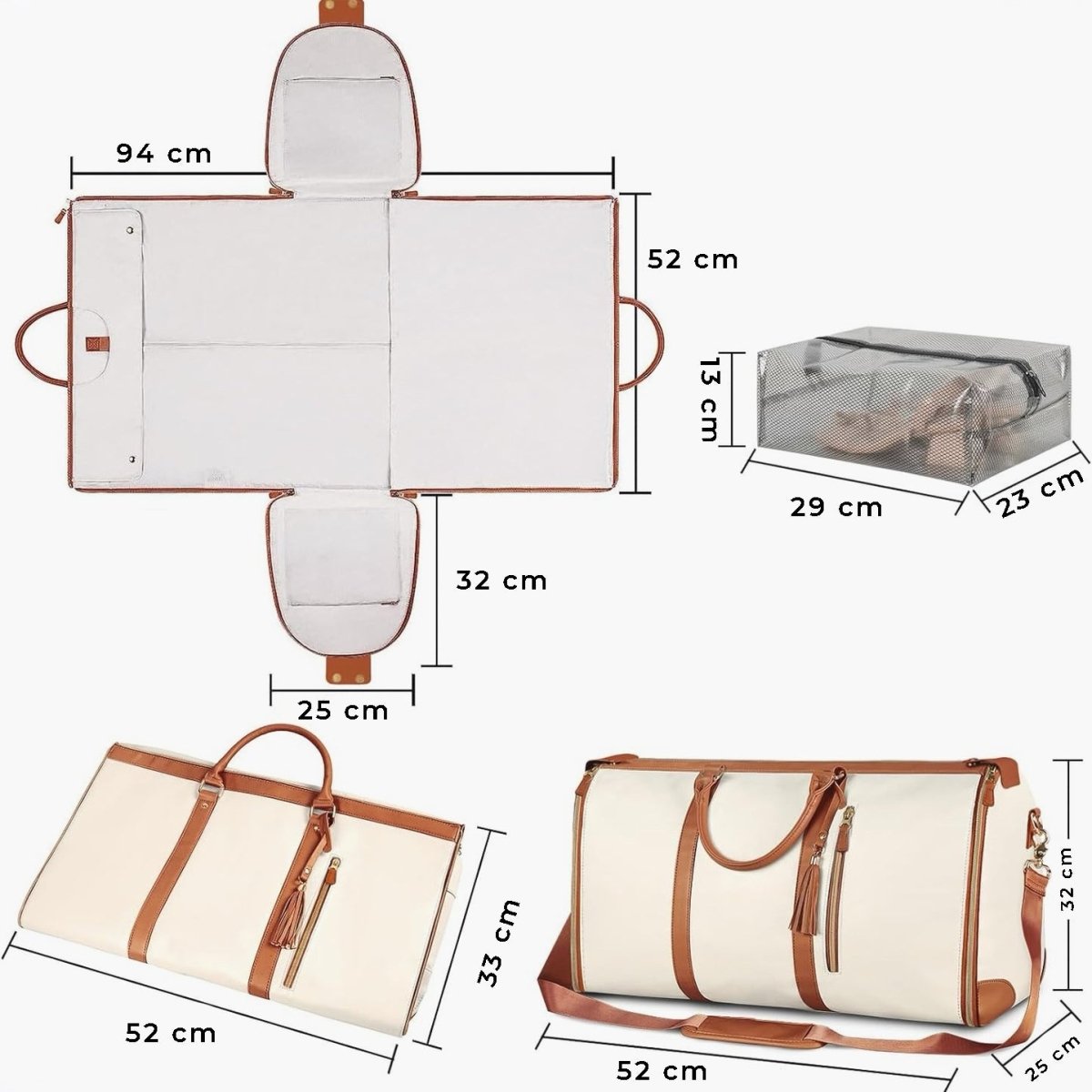 Lunelia™ - Foldable Cabin Travel Bag